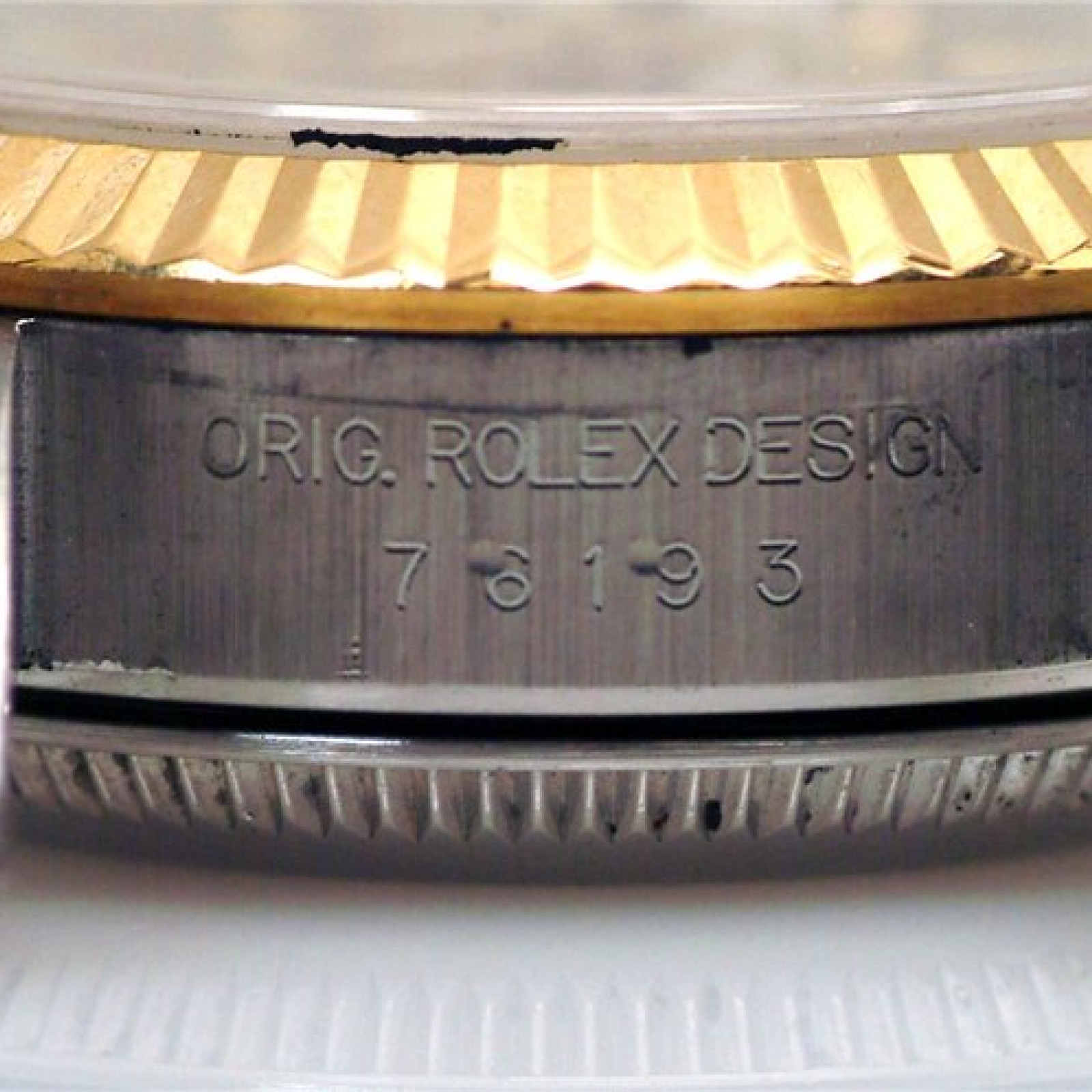 Rolex Oyster Perpetual 76193 Gold & Steel